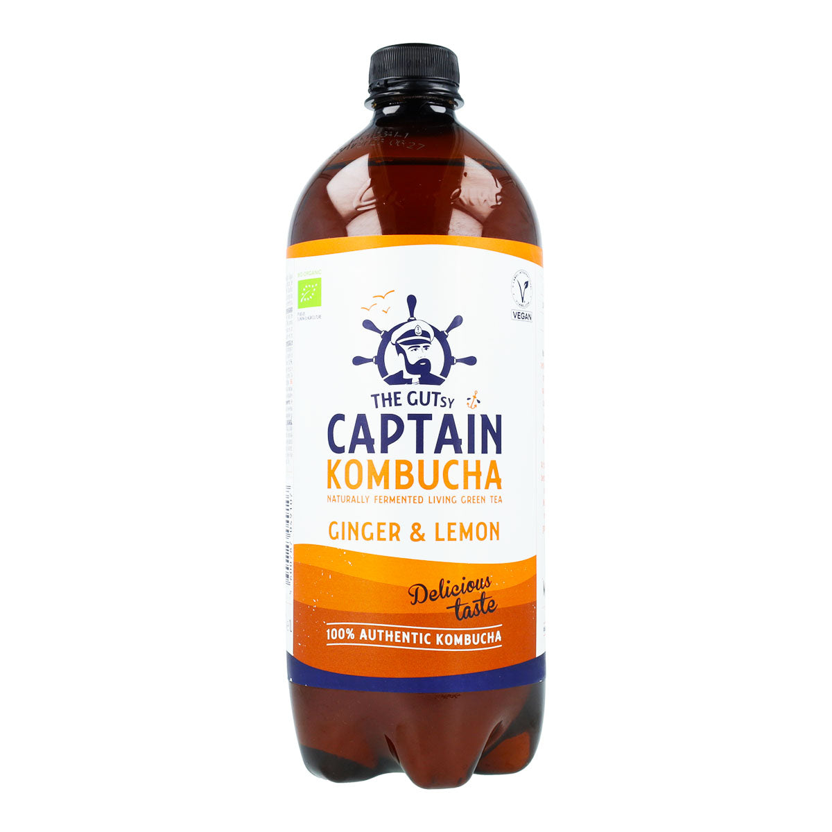 Pack 6X Bebida Kombucha Jengibre y limón 6L