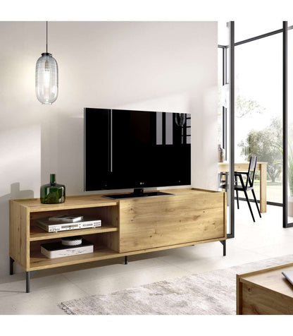 Mueble De Televisión Cazalilla En Acabado Nordic 47 Cm(alto)155 Cm(ancho)43 Cm(largo)_0
