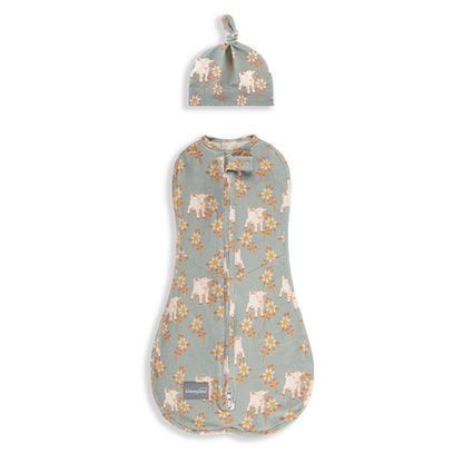 Saco De Dormir Bebé Envolvente Second Step Sky Blue