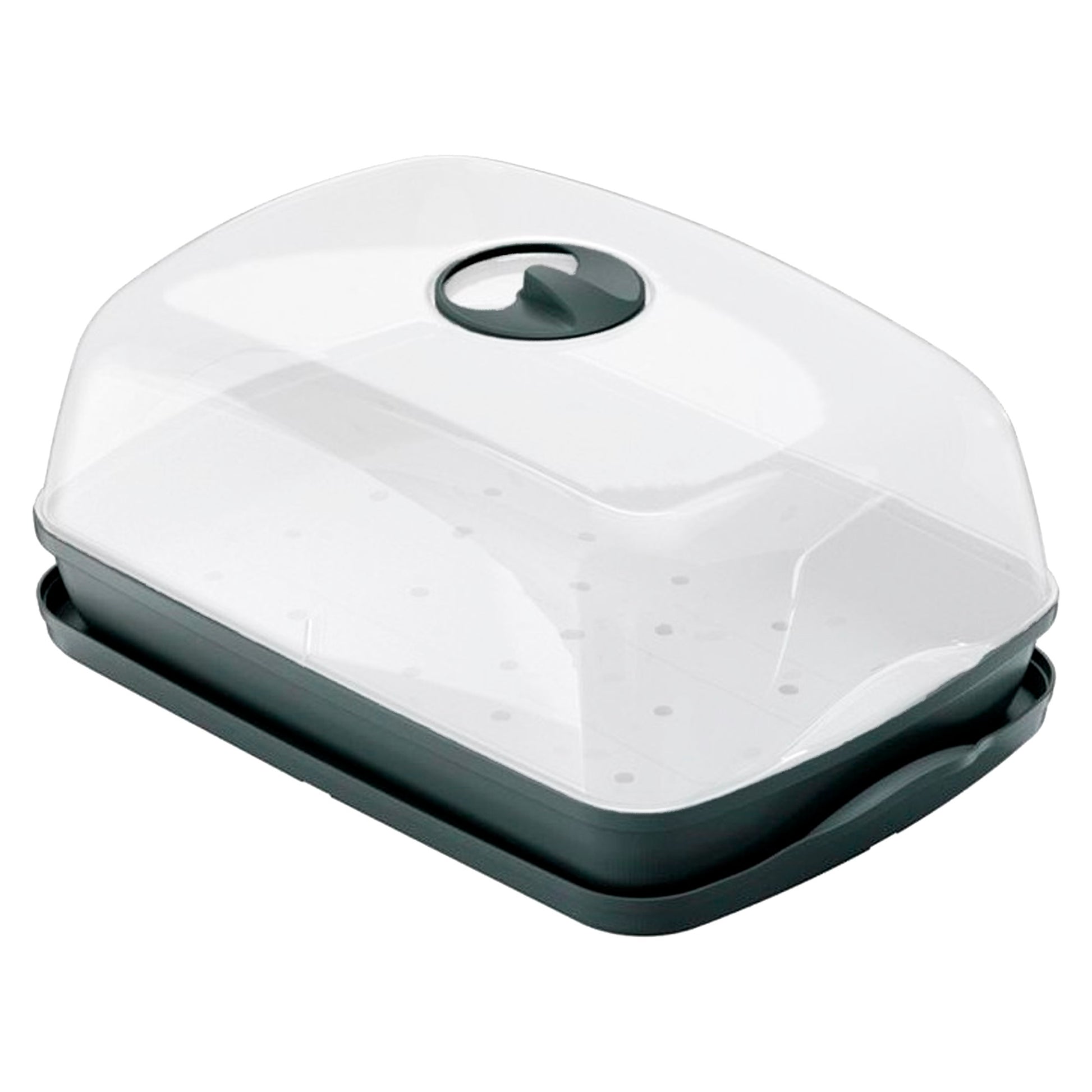 Semillero/bandeja Multiusos Respana Table Greenhouse 3,6l., Dimensiones (mm) 391x257x185, Color Antracita