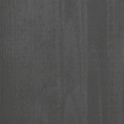 Aparador Hamar Madera Maciza Pino Gris Oscuro 113x40x80 Cm / Vetonek_5