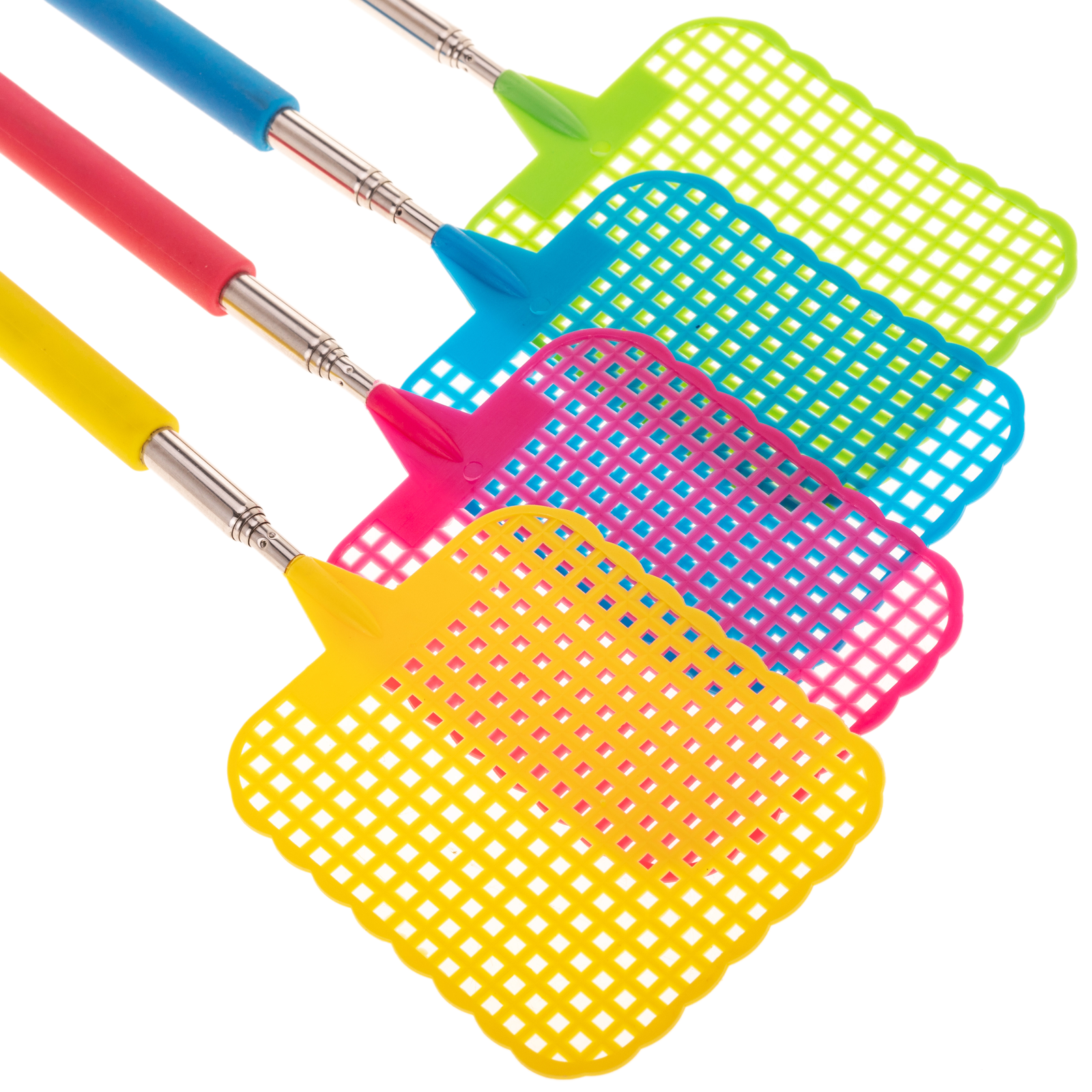 Pala Mata Insectos Extensible De Diferentes Colores 57 Cm_2