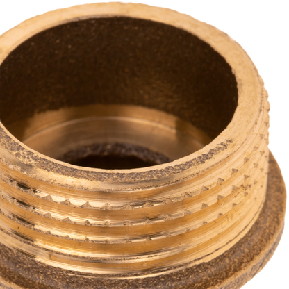 Pack De 5 Unidades Tapón Final Macho De Latón Zincado De 1/2“ Para Instalaciones De Agua_1