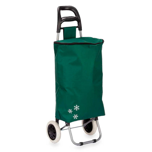 Carro De Compra 2 Ruedas Térmico Verde Kinvara – Mantén Tus Alimentos Frescos_0