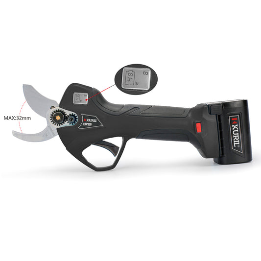 Tijera De Poda Batería 14,4v | Apertura 20-32mm | Display Lcd | Maletín Incluido_0
