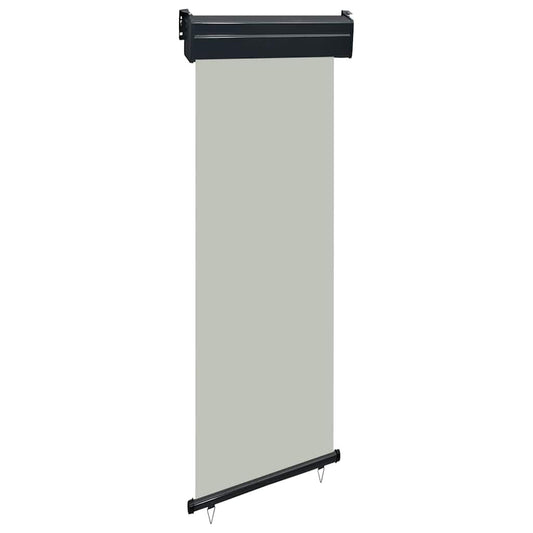 Vidaxl Toldo Lateral De Balcón Gris 65x250 Cm_0
