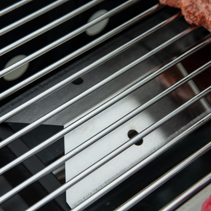 Outsunny Barbacoa De Gas Bbq Con 3 Quemadores 2 Mesas Laterales Armario 4 Ruedas_4