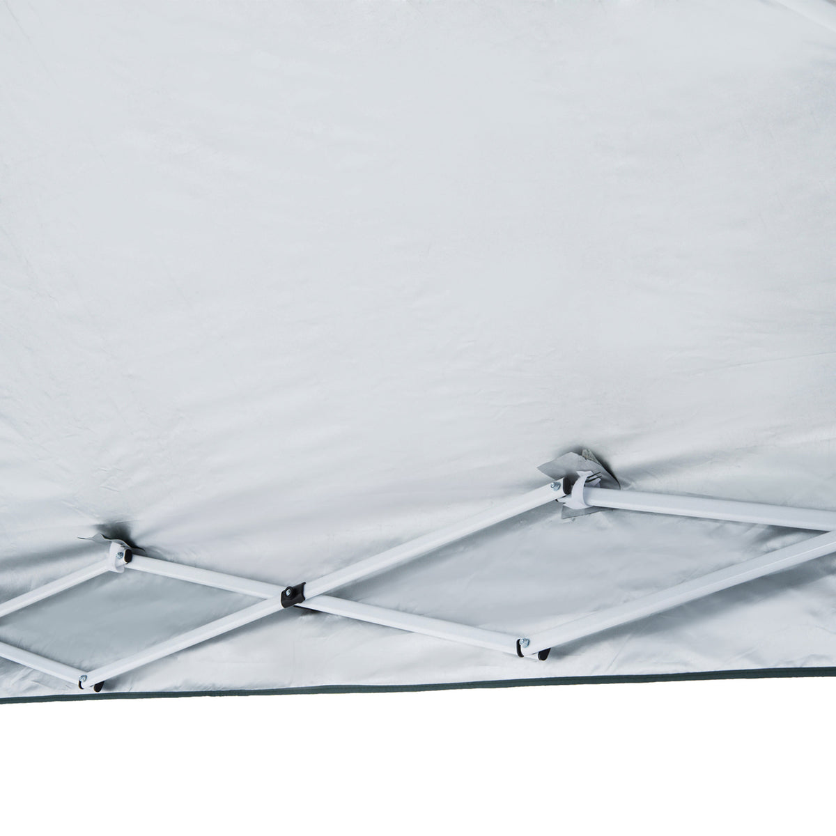 Outsunny Carpa Plegable 2,4x2,4m De Jardín Diseño Pop Up Cenador De Acero Y Tela_3