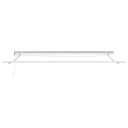 Toldo Retráctil Automático Con Luces Led Burdeos 400x300 Cm_5