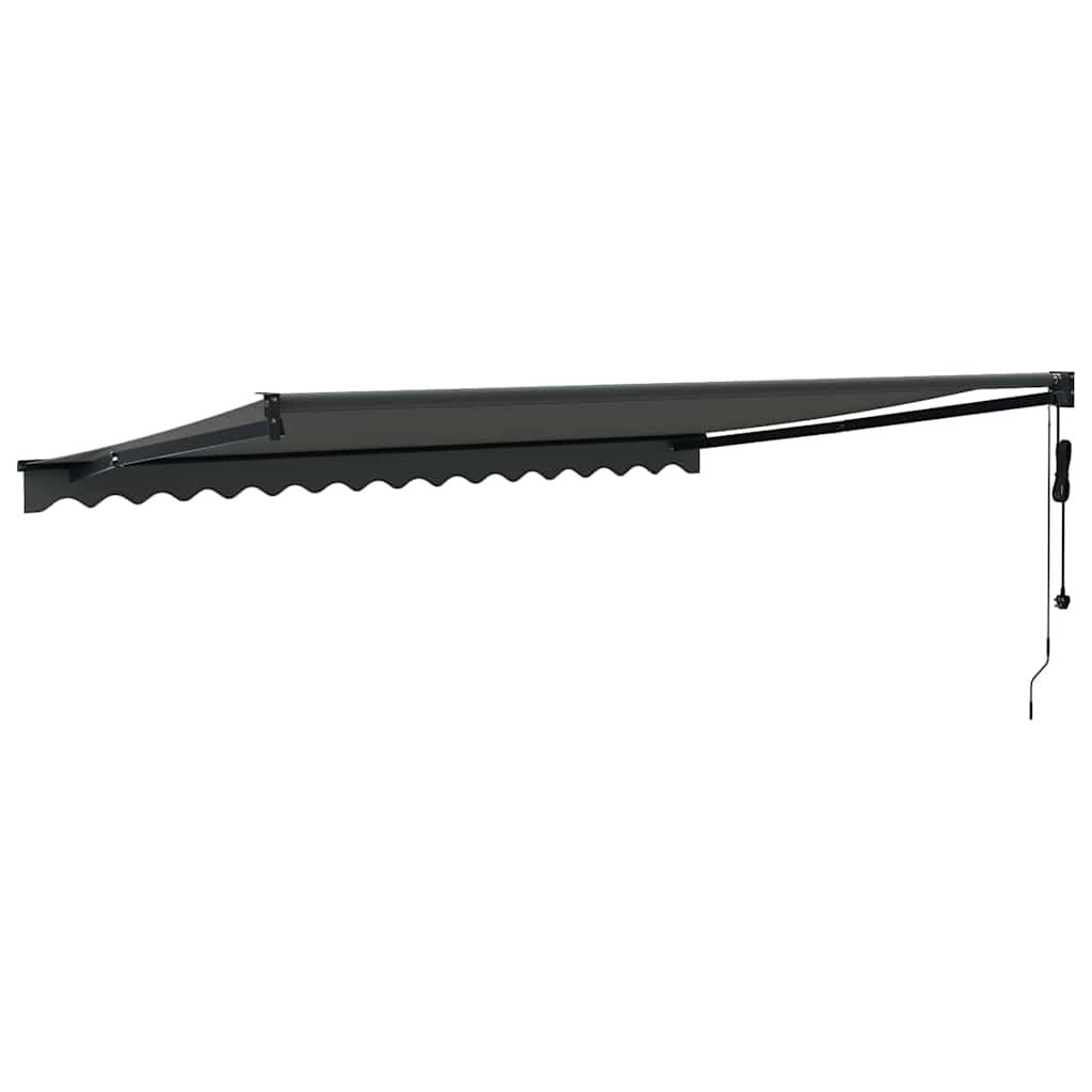 Toldo Retráctil Automático Gris Antracita 4,5x3 M_4