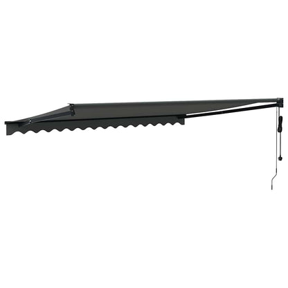 Toldo Retráctil Automático Gris Antracita 4,5x3 M_4