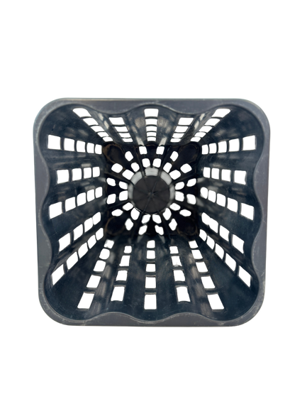 Maceta cuadrada para Raíces Saludables disponible en 6.5 L y 9 L