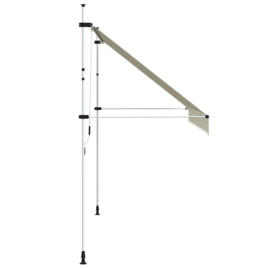 Toldo Retráctil De Operación Manual 350 Cm Crema_3