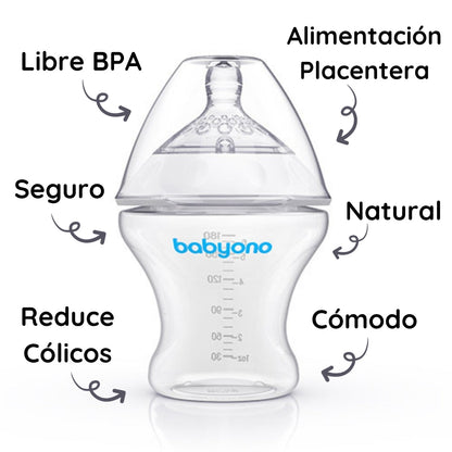 Biberón Anticólico 180ml Imitación Pecho Natural Nursing_3