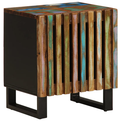 Mesitas De Noche 2 Uds De Madera Maciza Reciclada 40x34x46 Cm_0
