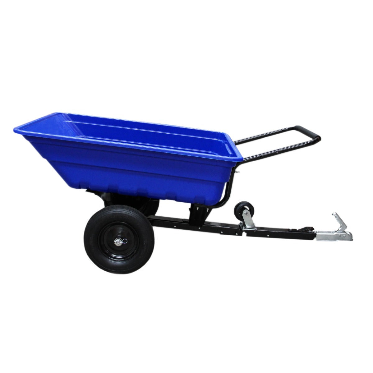 Remolque Basculante Atv Y Trituradora De Ramas De 6,5 Hp_2