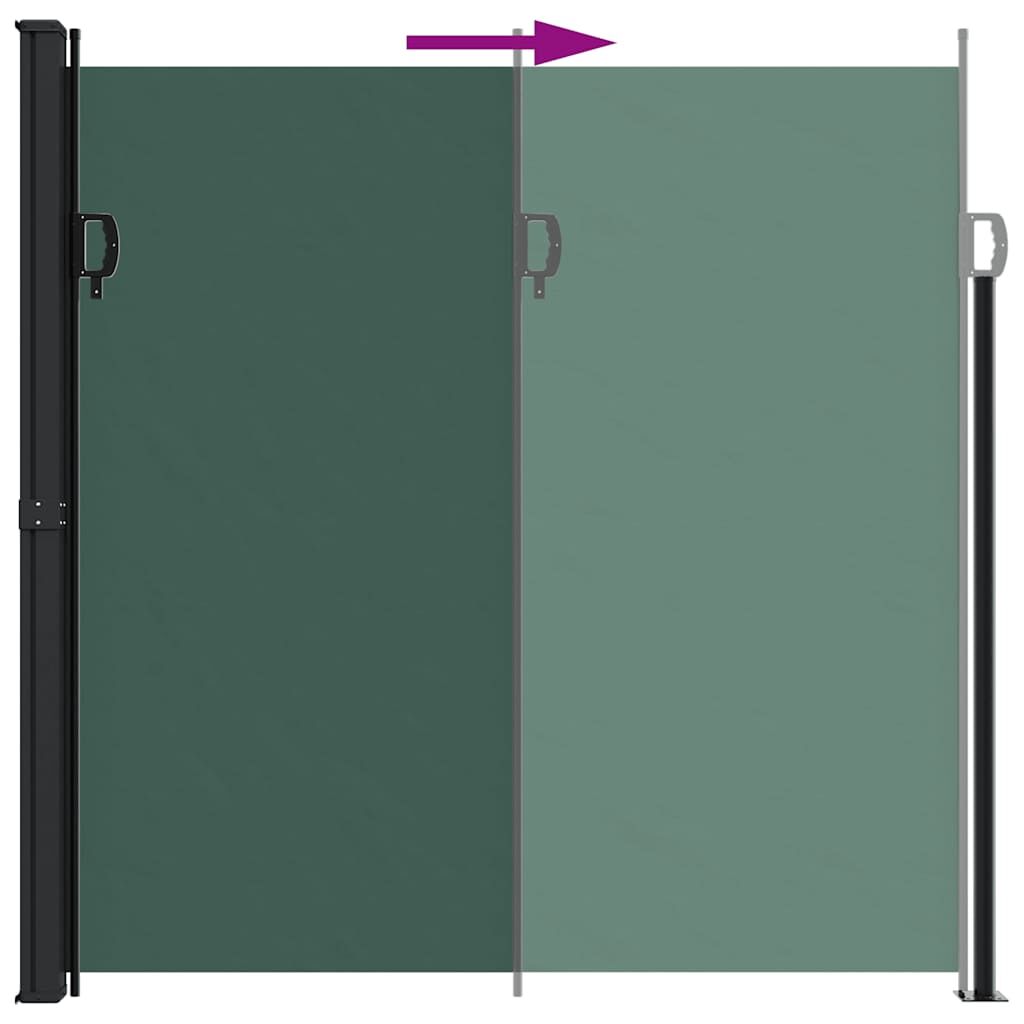 Vidaxl Toldo Lateral Retráctil Verde Oscuro 200x300 Cm_4
