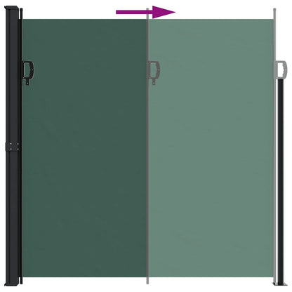 Vidaxl Toldo Lateral Retráctil Verde Oscuro 200x300 Cm_4