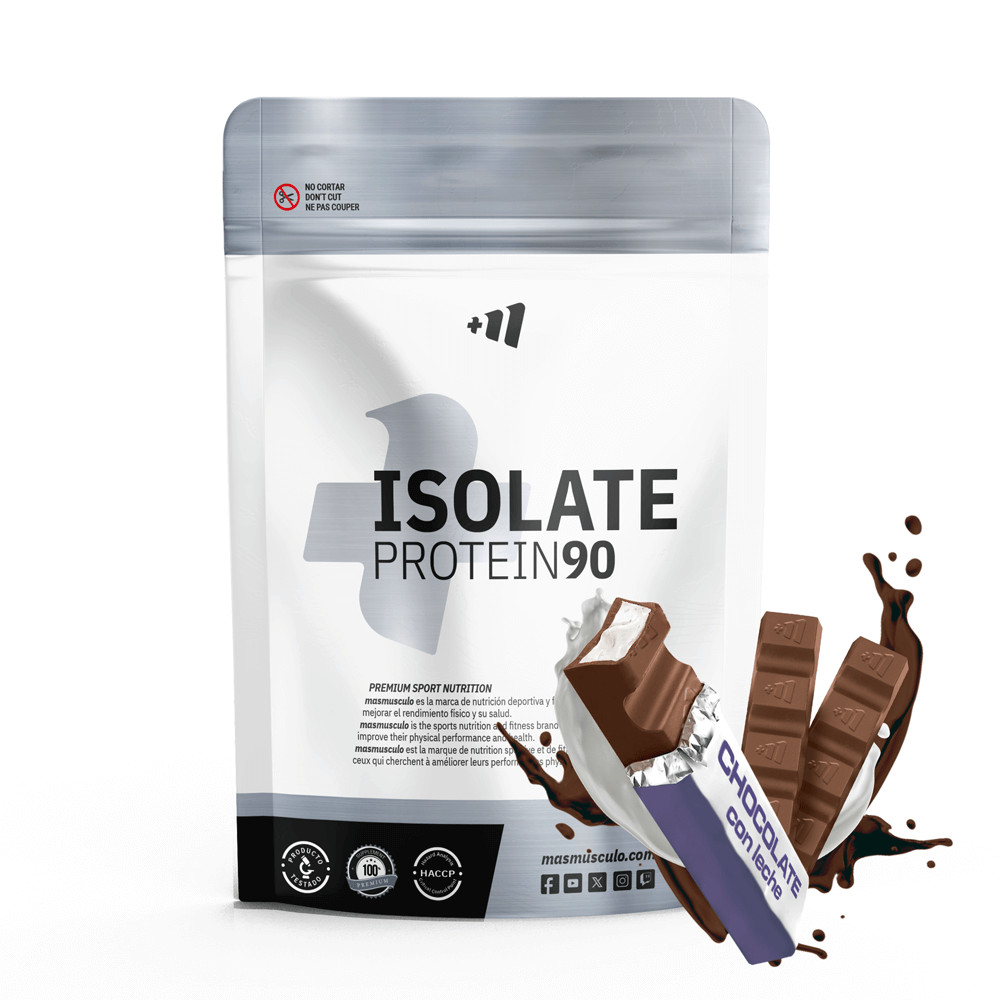 Isolate 90 Cfm - 1kg - Chocolate Con Leche - Aumenta La Masa Muscular - Masmusculo_0
