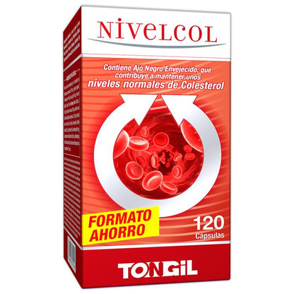 Pack 3x Nivelcol Tongil 120 cápsulas