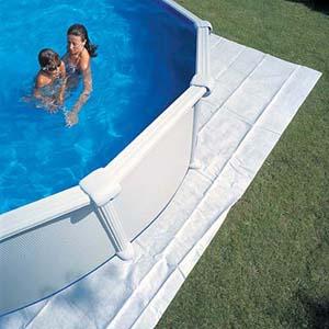 Manta protectora para piscinas de Ø 240 Gre