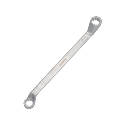 Llave Estrella Acodada Plus Acero Cromo Vanadio 14x15 Din 838. Llave Doble Boca Acodada, Llave Fija Estrella Acodada_0