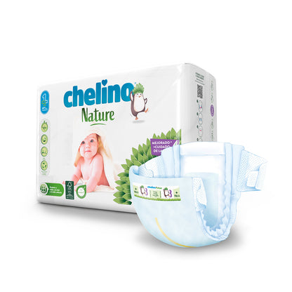 Pañales T3 4-10 kg Chelino Nature 36 uds