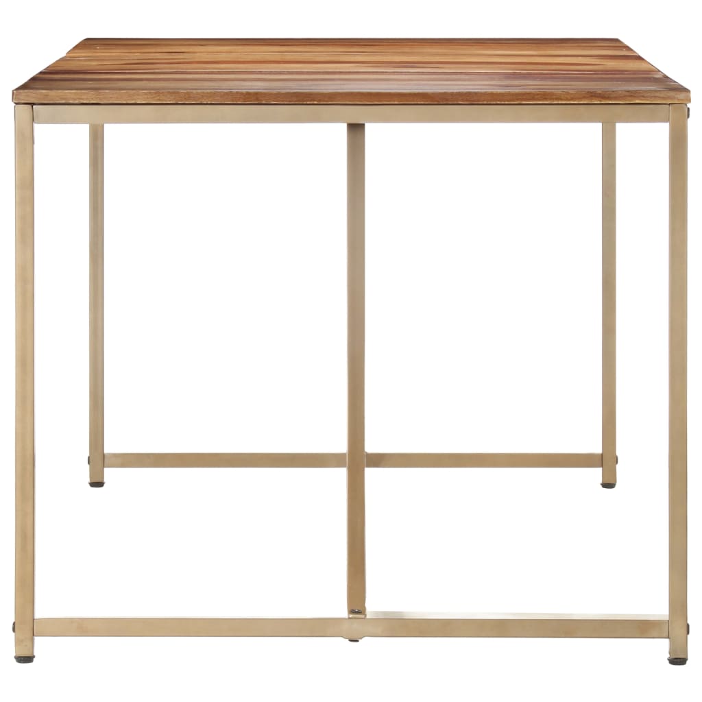 Mesa De Comedor Madera Maciza 180x90x76 Cm_1