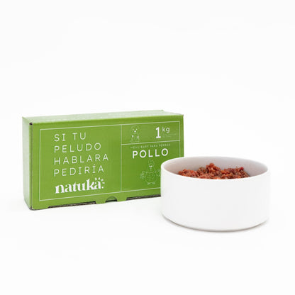 Comida Barf Para Perros. Menú Barf De Pollo De Corral 7,5kg_0