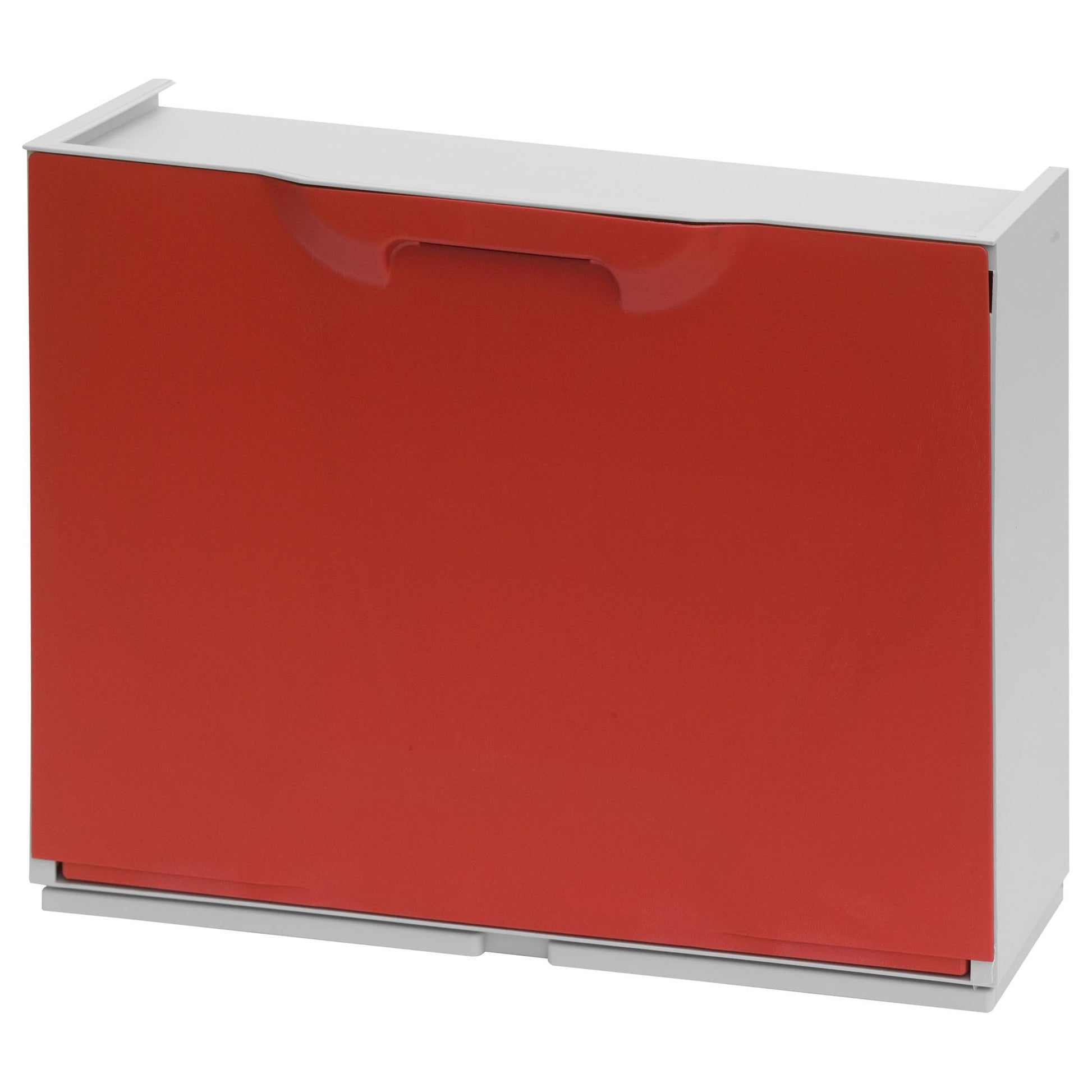 Pack De 2 Zapateros En Polipropileno Color Rojo_3