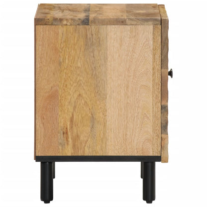 Mesitas De Noche 2 Uds Madera Maciza De Mango 40x33x46 Cm_3