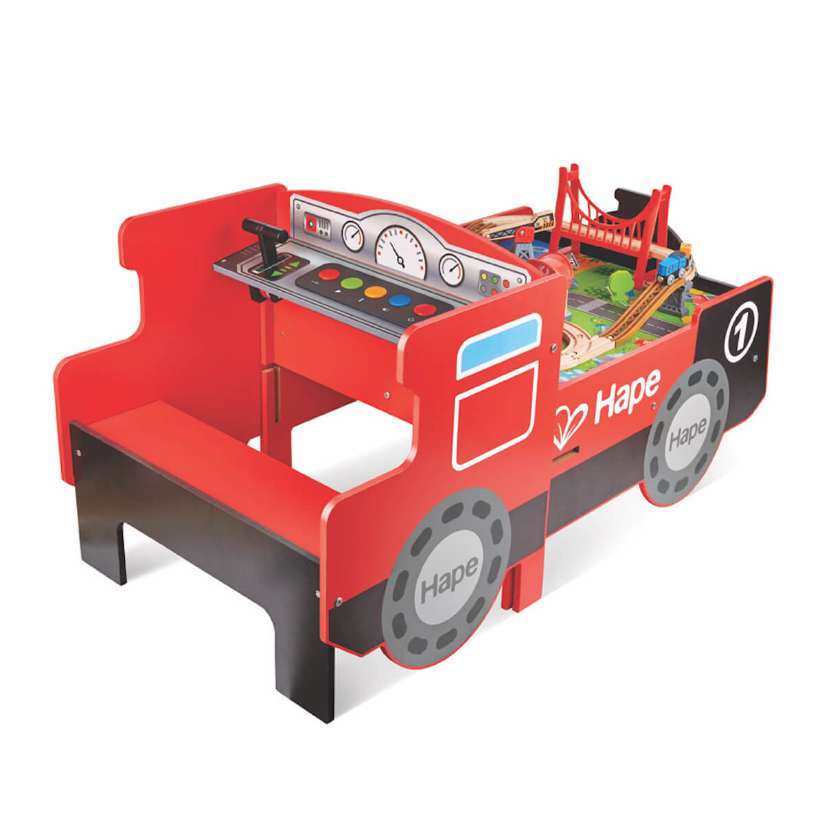 Gran Circuito Tren-mesa Locomotive Hape_1