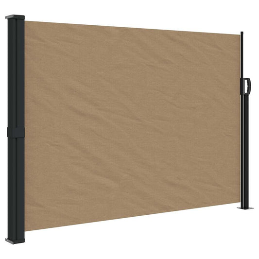 Vidaxl Toldo Lateral Retráctil Gris Taupe 140x500 Cm_0