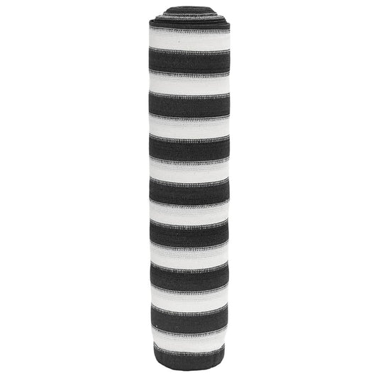Vidaxl Red De Privacidad Hdpe Gris Antracita Blanco 1,5x50 M 150 G/m²_0