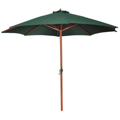 Vidaxl Sombrilla Verde 258 Cm_0