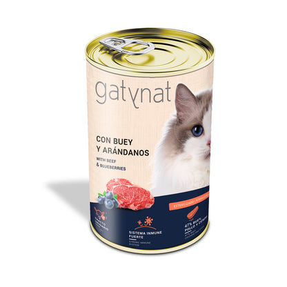 Gatynat Buey Y Arándanos, 400g X 12 Latas_1