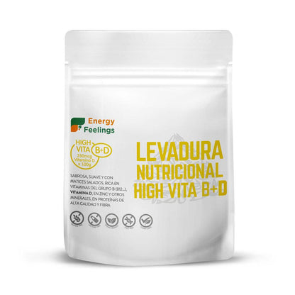 Levadura nutricional high vitamina D Energy Feelings 250 g