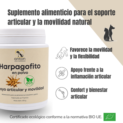 Harpagofito ECO para perros y gatos – Confort articular – 100 g_1