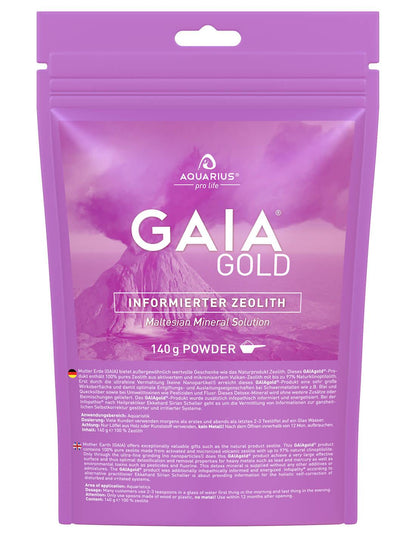 Aquarius Pro Life - Zeolita Pura 140g Polvo Detox_1