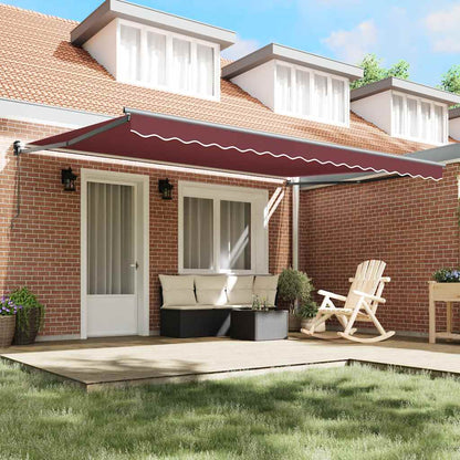 Toldo Retráctil Manual Burdeos 450x300 Cm_2
