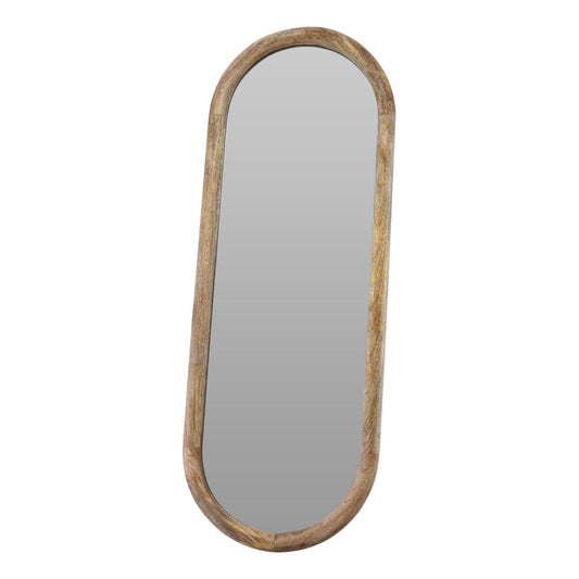 Espejo Ovalado En Madera H.77,5cm - Well Home_0