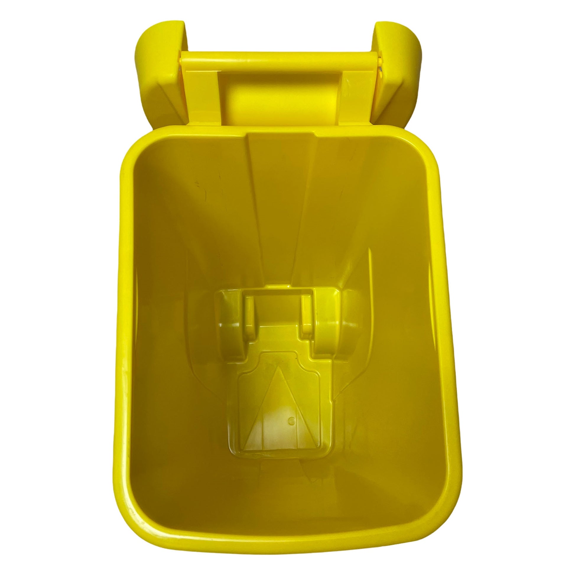 Contenedor Wellhome Reciclo 110L con Tapa y Ruedas, Ideal para Plásticos + 3 Bolsas de 10 Unidades_5