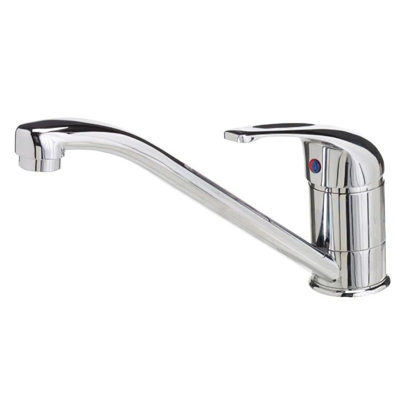 Monomando Fregadero Con Caño Horizontal Con Cartucho Ceramico Ø 40 Mm._0