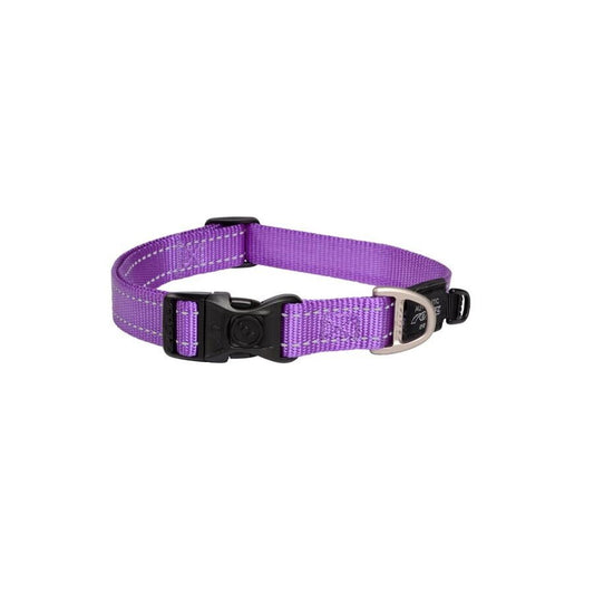 Collar Para Perro, Modelo Classic De Rogz Color Lila.