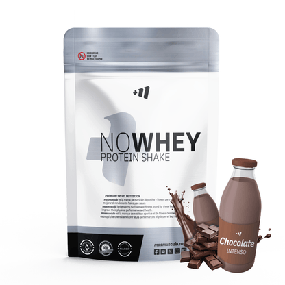 Nowhey Protein - 900g - Chocolate Intenso - Proteina De Leche - Masmusculo_0