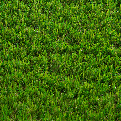 Outsunny Césped Artificial 30x30cm 10 Piezas Alfombra Estera De Hierba Sintética_3
