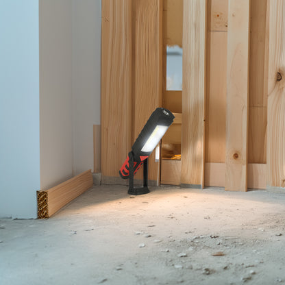 Well Home Luz De Trabajo Mazorca Con Múltiples Funciones Y Batería Recargable - Luz Led Con Imán, Gancho Y Clip_2