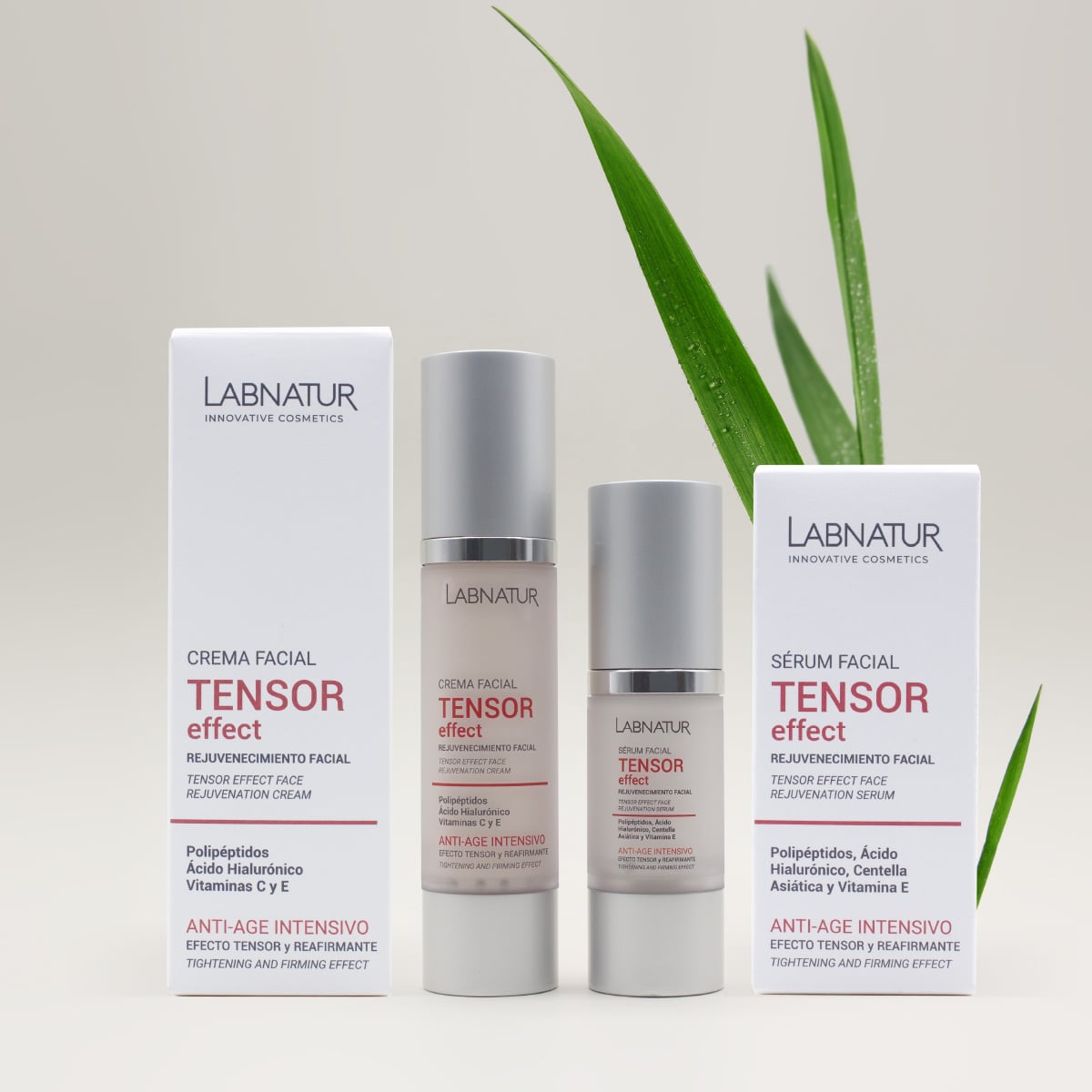 Crema Facial Tensor Effect Labnatur 50 ml | Efecto Lifting | Firmeza, Elasticidad y Luminosidad | Vegano_2