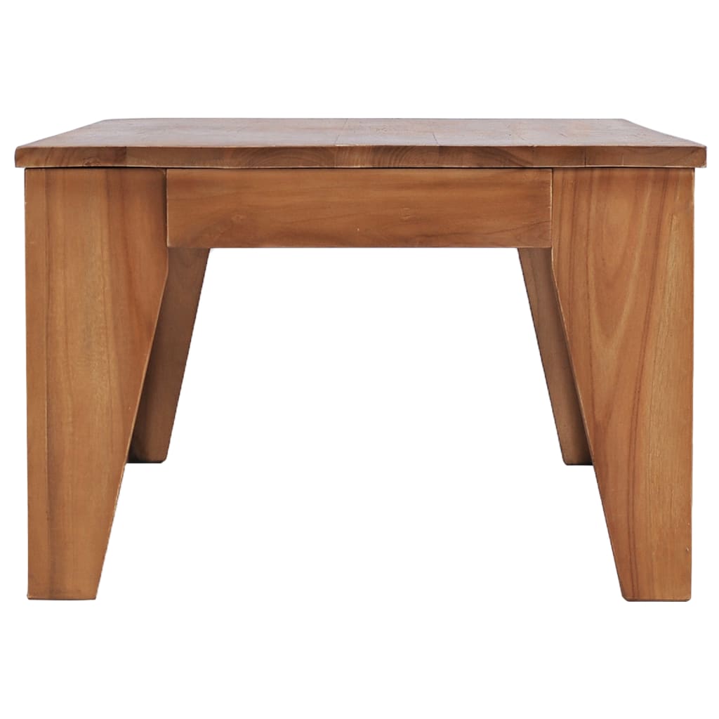 Mesa De Centro Madera Maciza De Teca 120x60x40 Cm_2