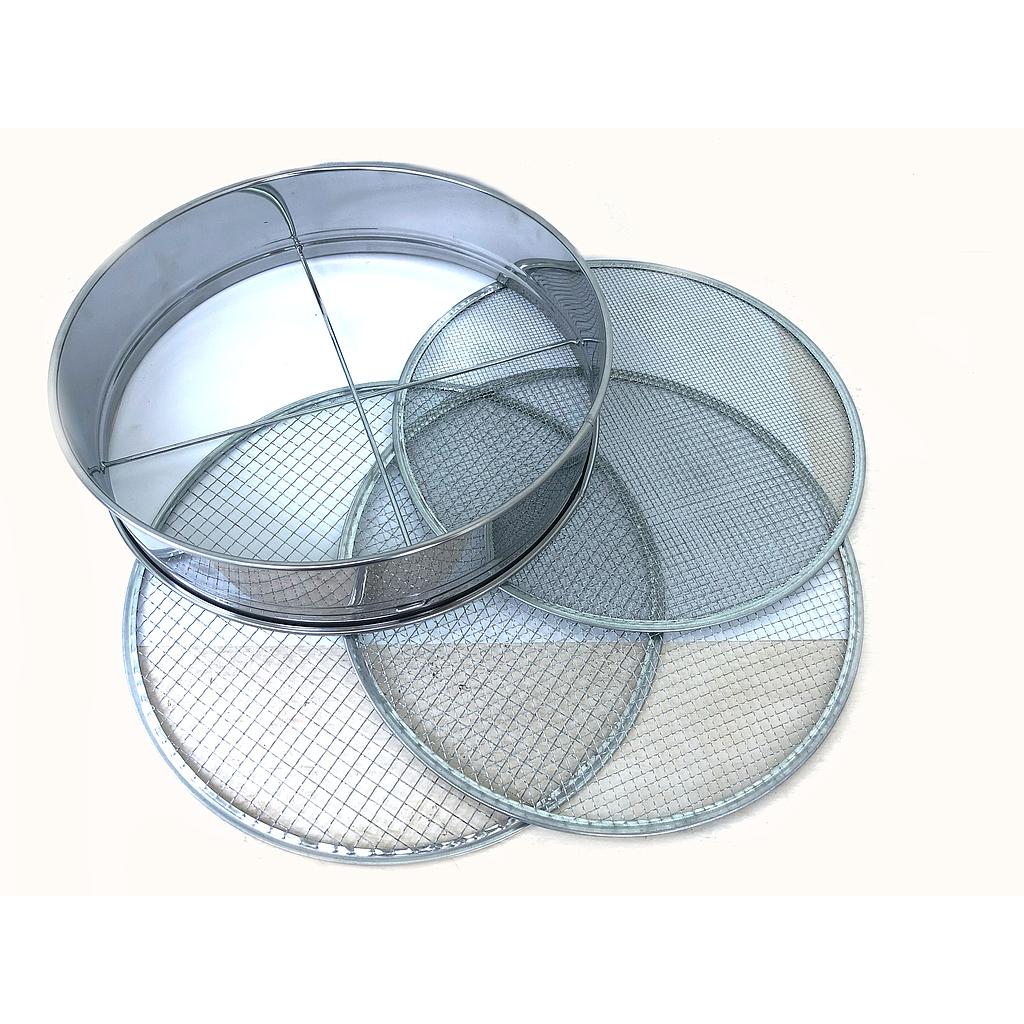 Cedazo De 3 Filtros Aluminio 300mm